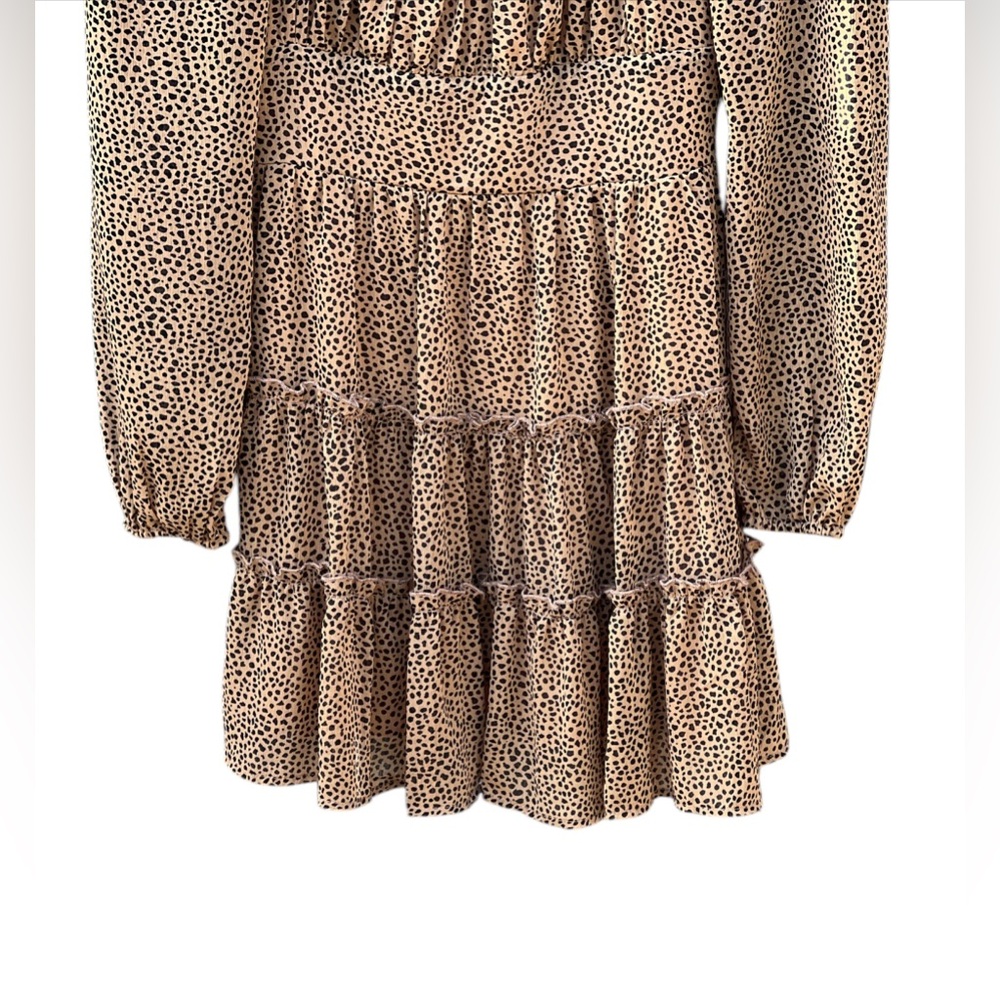 Altar’d State animal print tiered women’s dress - Picture 4 of 9